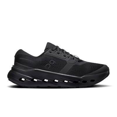 ON Cloudrunner 3 Wide para mujer - Negro Negro