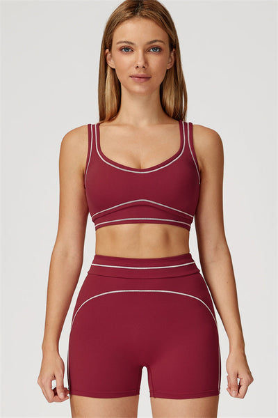 The Amara Sports Bra Shorts 2-Piece Set