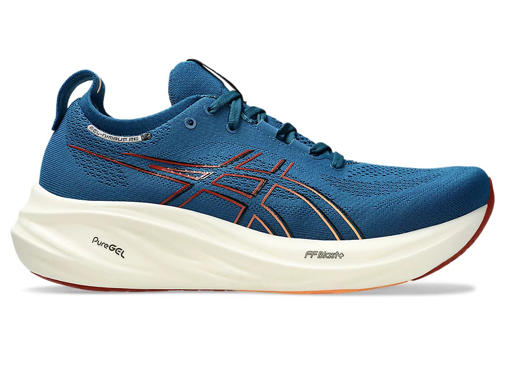 ASICS Gel Nimbus 26 11 Rich Navy Faded Orange Men s