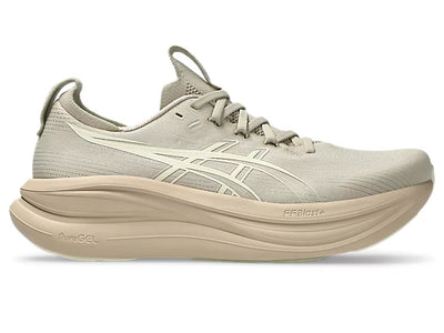 ASICS GEL-NIMBUS 28 para hombre - GRIS PLUMA/CREMA