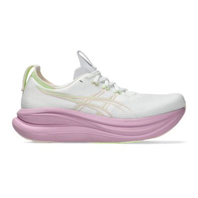 ASICS Women's GEL-NIMBUS 28 - WHITE/HAZY LILAC