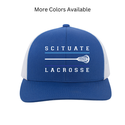 Gorra de camionero con cierre trasero Pacific Headwear de Scituate Lacrosse (C112)