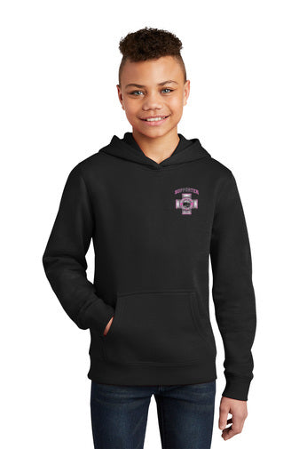 Walpole FD Breast Cancer Awareness District® Youth V.I.T.™ Fleece Hoodie (DT6100Y)