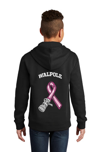 Walpole FD Breast Cancer Awareness District® Youth V.I.T.™ Fleece Hoodie (DT6100Y)