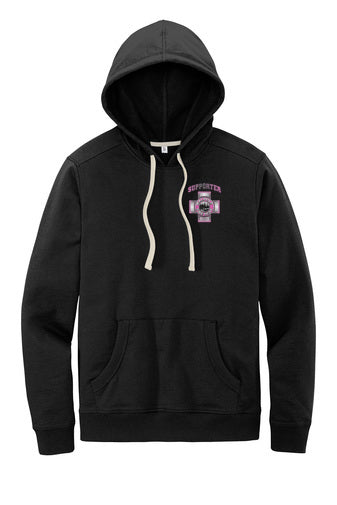 Sudadera con capucha Re-Fleece™ del Distrito de Concientización sobre el Cáncer de Mama del Departamento de Bomberos de Walpole (DT8100)