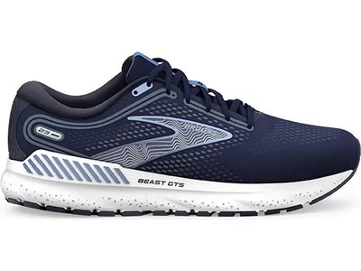 Brooks Beast GTS 23 para hombre - Peacoat/Azul/Blanco (1104011D495)