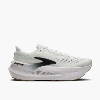 Brooks Glycerin Max 2 para hombre - Blanco/Negro/Gris Chateau
