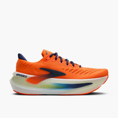 Brooks Glycerin Max 2 para hombre - Naranja/Azul faro/Vida nocturna
