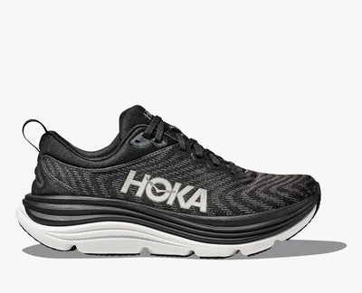 HOKA Gaviota 5 para hombre - Negro/Blanco (Ancho)