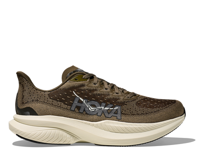 HOKA Mach 6 para hombre - OLIVA ANTIGUA / SAL DE TRUFA (Ancha)