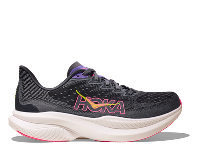 HOKA Women's Mach 6 - GREY SKIES / CHARCOAL GREY