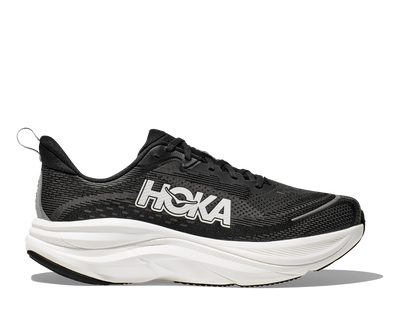 HOKA Skyflow para hombre - NEGRO/BLANCO (Ancho)