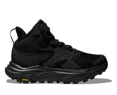 HOKA Women's Anacapa 2 Mid GTX - BLACK / BLACK (Wide)