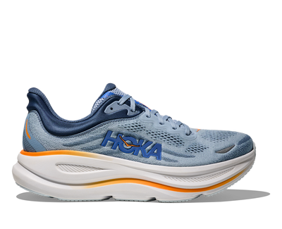HOKA Bondi 9 para hombre - LLOVIZNA/AGUARDIANTE (Ancho)