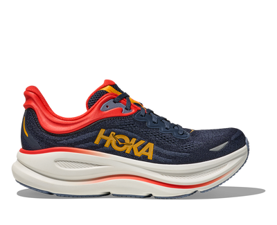 HOKA Bondi 9 para hombre - Azul marino universitario / Azul marino