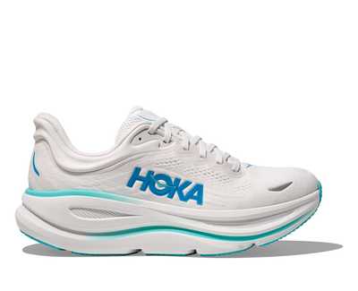 HOKA Bondi 9 para hombre - BLANCO / HOKA AZUL