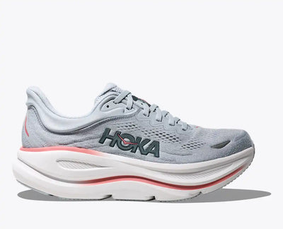 HOKA Bondi 9 para mujer - Azul mineral / Azul lavado (Ancho)