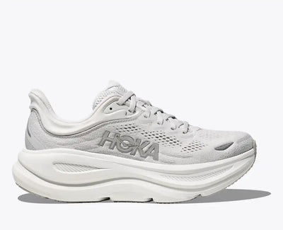 HOKA Bondi 9 para mujer - STARDUST / PLATA (Extra ancho)