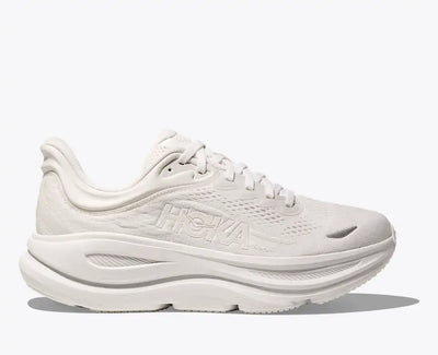 HOKA Bondi 9 para mujer - BLANCO / BLANCO (Extra ancho)
