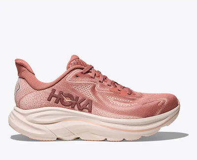 HOKA Women's Clifton 10 - BLUSH / ROSE LATTE (Wide)