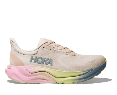 HOKA Women's Arahi 8 - ALABASTER / TANGERINE GLOW