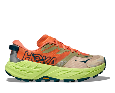 HOKA Women's Speedgoat 7 - PERSIMMON / NEON YUZU