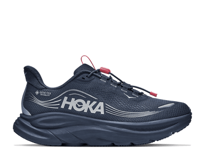HOKA Women's Clifton 11 GTX - VARSITY NAVY / BURNT RED