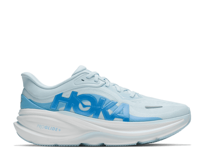 HOKA Women's Clifton Pro - GLIMMERING BLUE / SOARING BLUE (Wide)