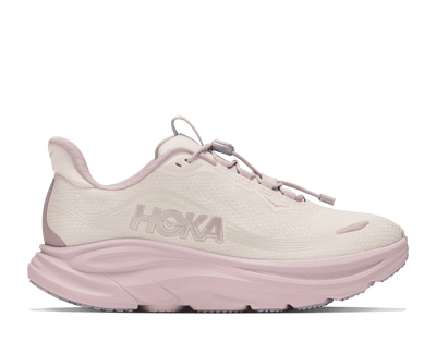 HOKA Women's Clifton 11 GTX Glm - ALABASTER / PINK OPAL