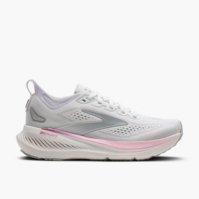 Women's Brooks Glycerin 23 - White/Harbor Mist/Metallic