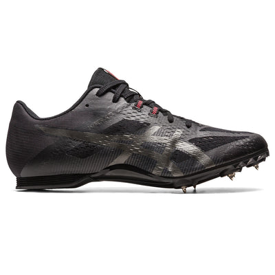 Zapatillas de clavos unisex Asics HyperMD 8 - Negro/Gunmetal - (1093A198-001)
