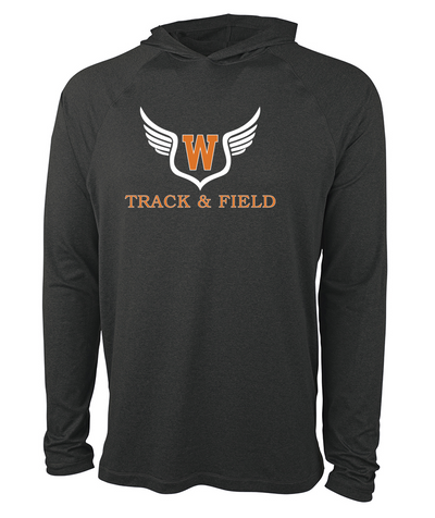 Sudadera con capucha ligera y elástica unisex Walpole Track & Field Cayak (1537)