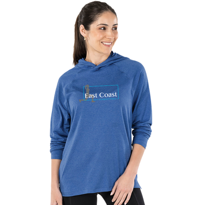 Sudadera con capucha ligera y elástica unisex Cayak de Scituate Track & Field (1537)