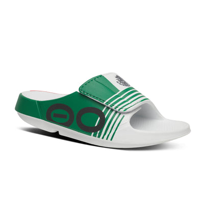 Oofos OOahh Sport Flex - Limited Mexico Matchday Energy - Slide Sandals (1553MEX26)