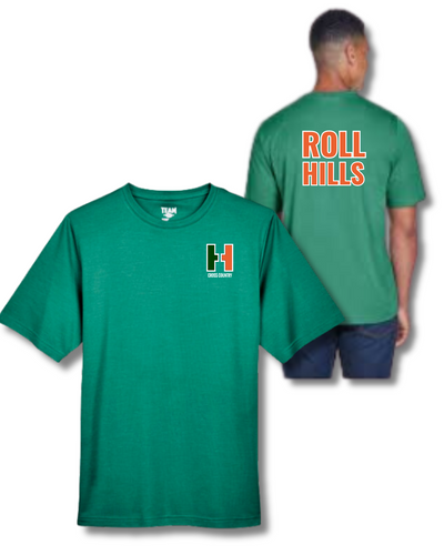 Camiseta de rendimiento Sonic Heather ROLL HILLS de Hopkinton Cross Country (TT11H)