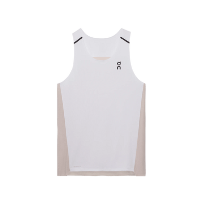 ON Men's Performance Tank 1 - White Silver