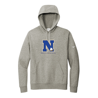 Sudadera con capucha y logo Nike Club Fleece Sleeve de Norwell Cheer (NKDR1499)