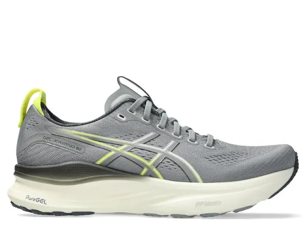 Asics Mens Gel Kayano 32- Gravel/Citron (1011C052-021) – The Run House