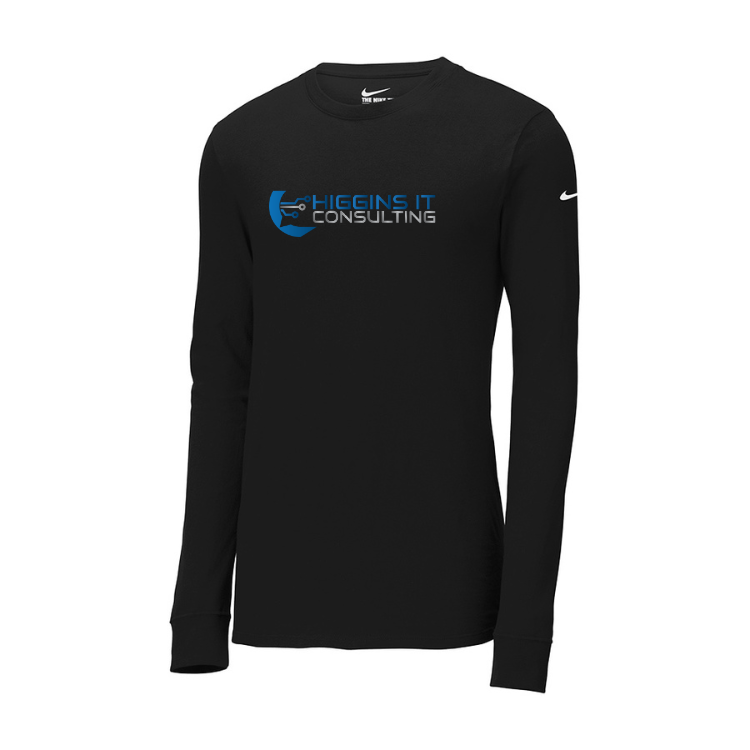 Higgins IT Consulting - Nike Dri FIT Cotton/Poly Long Sleeve Tee (NKBQ5230)