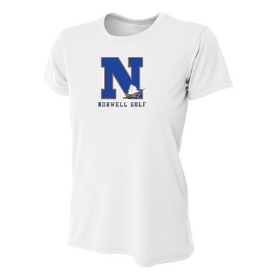 Norwell Golf - Camiseta refrescante de alto rendimiento para mujer (A4NW3201)