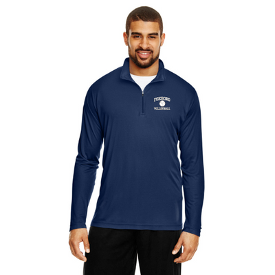Camiseta de voleibol de media cremallera para hombre del equipo 365 de Foxboro (TT31)