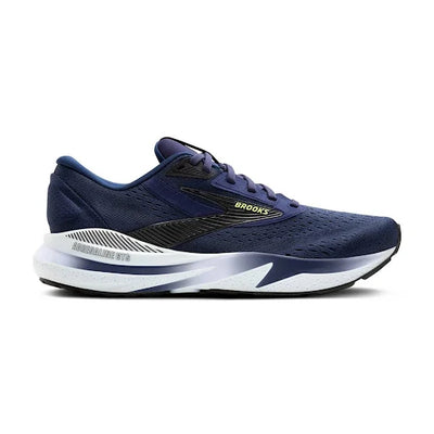 Brooks Adrenaline GTS 24 Wide para hombre - Peacoat/Negro/Verde intenso (1104372E423)