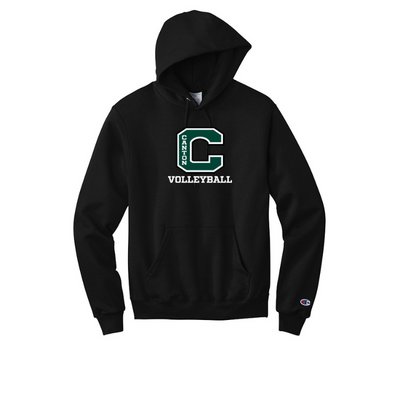 Sudadera con capucha y cuello redondo Champion Adult Powerblend® de Canton Volleyball (S700)