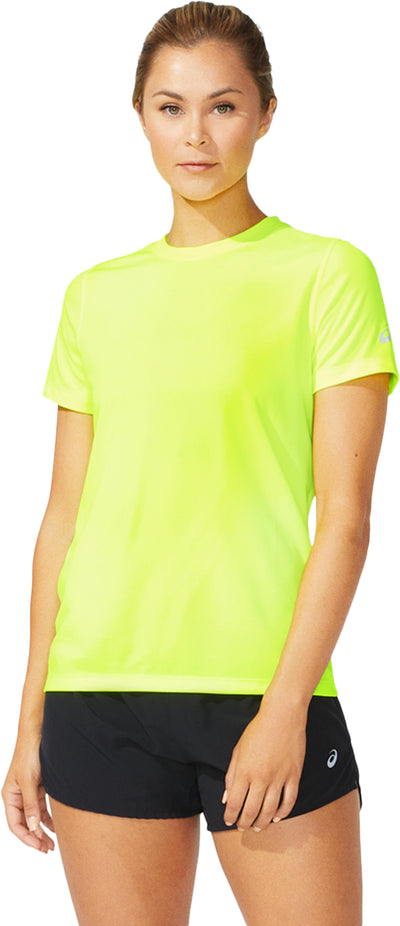 ASICS Women's Ready Set Short Sleeve Tee Safety Yellow (2012b469)