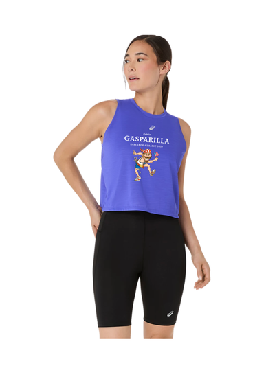 Gasparilla 2027 - ASICS Women's Road Crop Top Cobalt (2012D368) (GAS27-19)