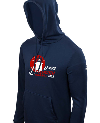 Sudadera con capucha de felpa francesa Asics Falmouth Road Race 2023 para hombre (2031A617)