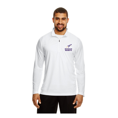 Needham HS Boosters - Mens' Performance Quarter-Zip (ST357)