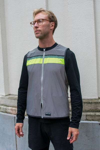 Chaleco reflectante romano GoFluo para hombre