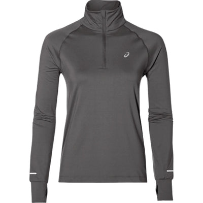 ASICS Thermopolis Winter 1/2 Zip para mujer, gris acero (2162a140)