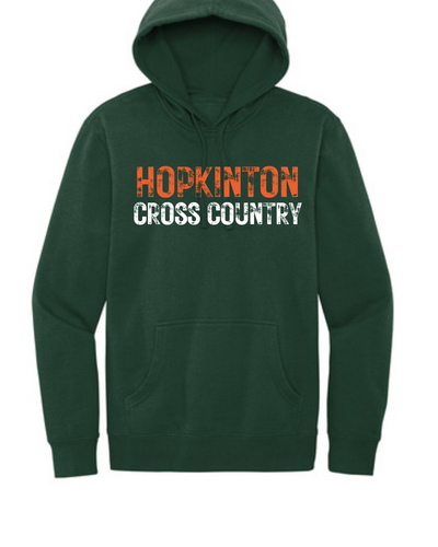 Sudadera con capucha unisex de polar Hopkinton Cross Country VINTAGE (DT6100)